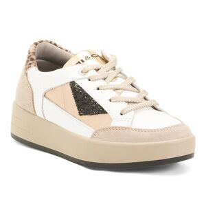 IGI&CO White and Beige Sneakers Size-40 in original box NWT